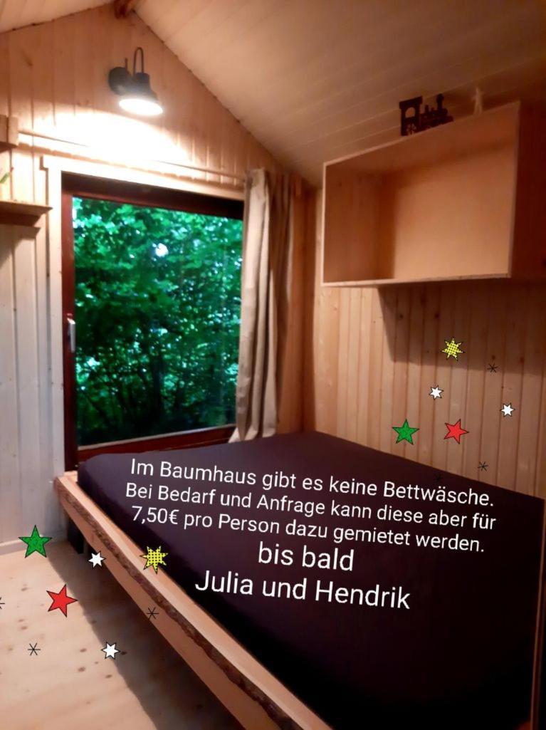 Baumhausnaechte Hotell Ladbergen Exteriör bild